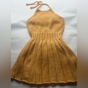 Misha puff toddler dress